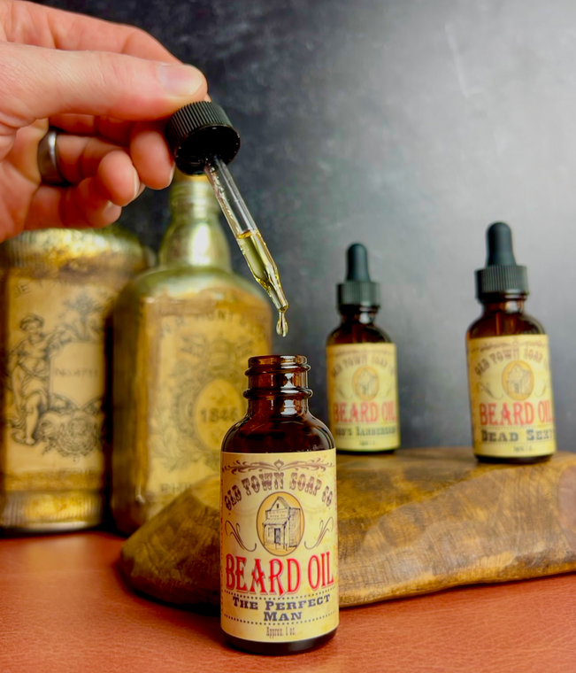 Conditioning Beard Oil, Vit E, Avocado, Grapeseed, Meadowfoam Seed, Argan, Neem, Apricot Oils