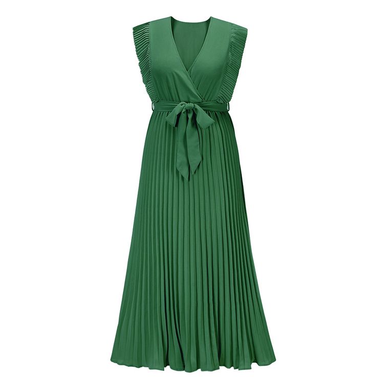 Beach Long Dress Fashion Slim Chiffon Solid Color Dresses For Women